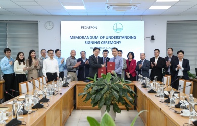 Pegatron - tập đoàn công nghệ hàng đầu thế giới hợp tác với ĐHQGHN